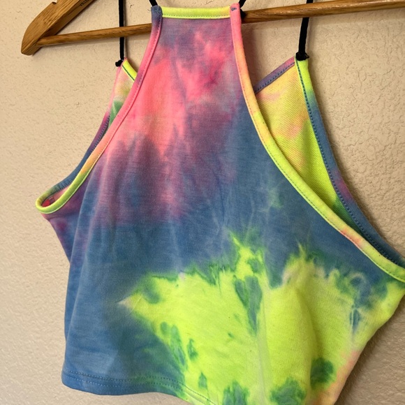 Zaful | Tie-Dye Crop Tank and Shorts Set - Picture 13 of 14